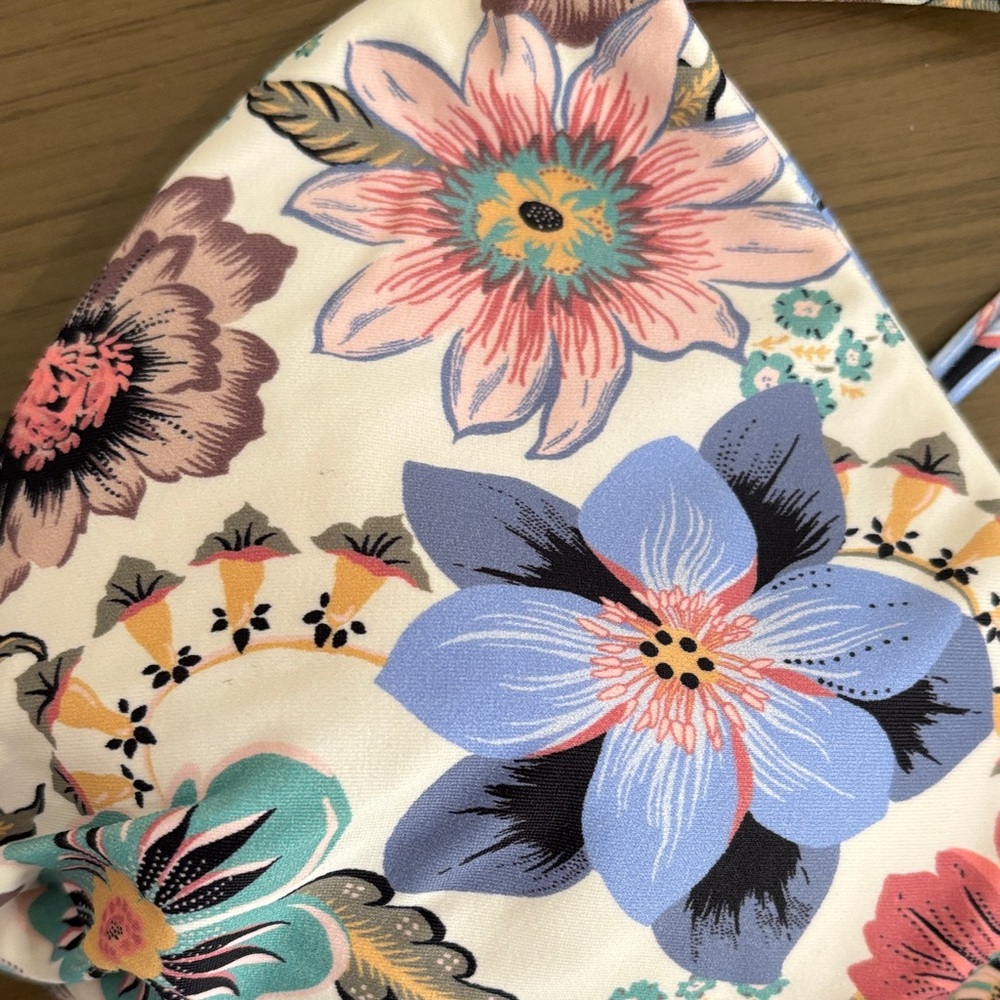 O'Neill Multicolor Floral Bikini Top - Picture 6 of 6